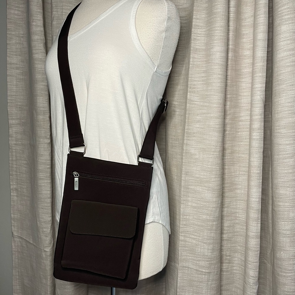 HOBO Brown Nylon Crossbody